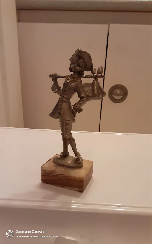 Vintage Pewter Figurine image indicator(2)
