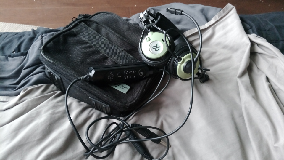 David Clark DC-Pro X Pilot Headset with Case