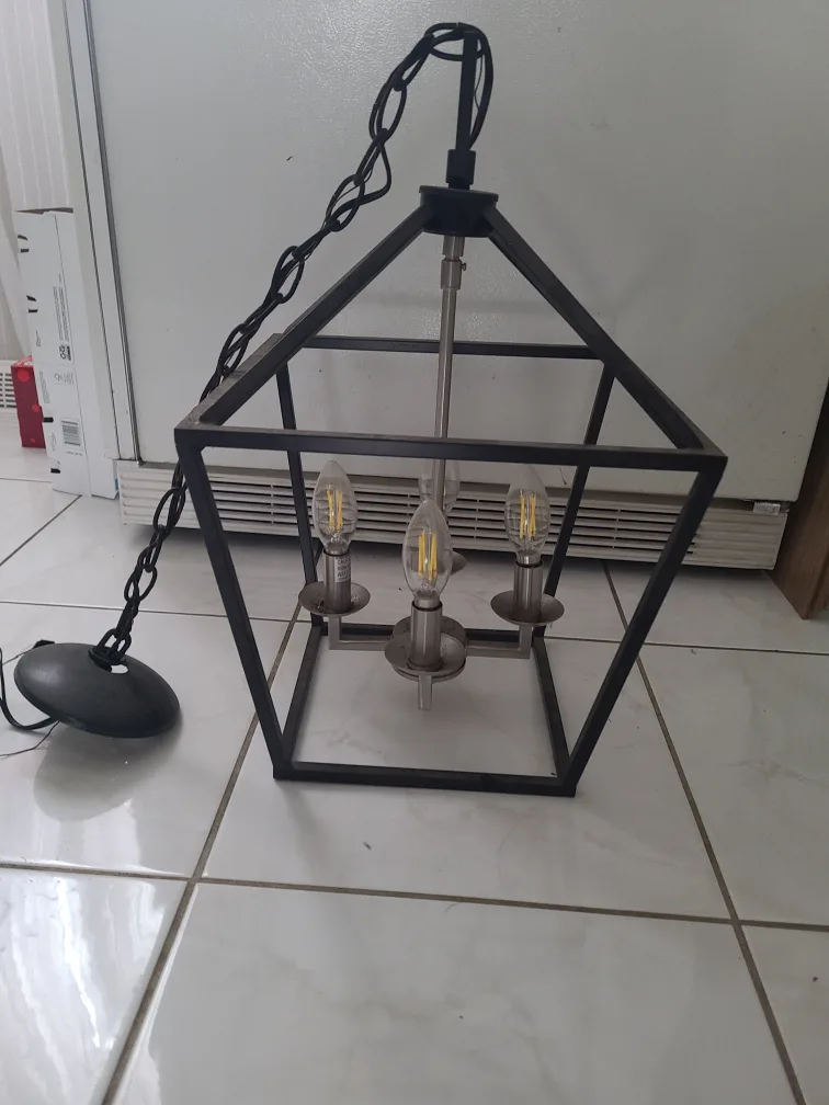 Black Metal Pendant Light Fixtures image indicator(2)