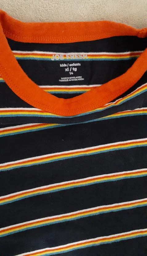 Joe Fresh Kids Striped Tee - XL (14) image indicator(2)