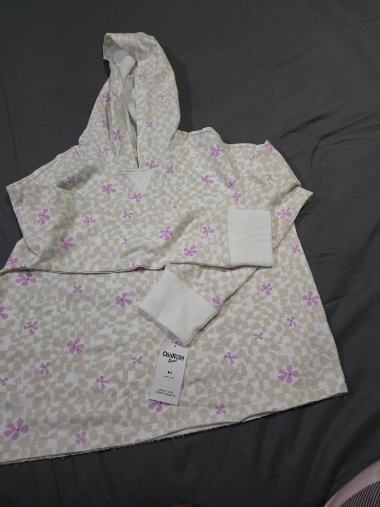New OshKosh B'gosh Floral Hoodie - photo 2