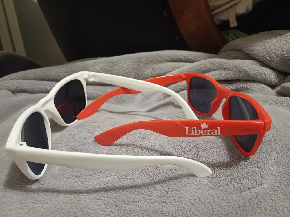 FREE Rexall & Liberal Sunglasses - 2 pair, White & Red image indicator(3)
