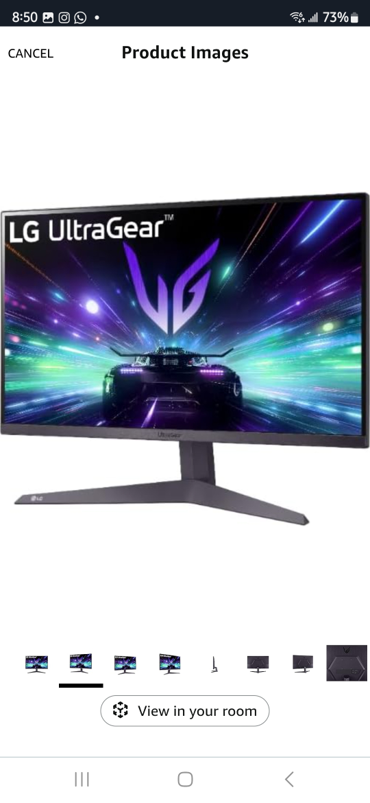LG UltraGear 24GS50FX 24" Gaming Monitor