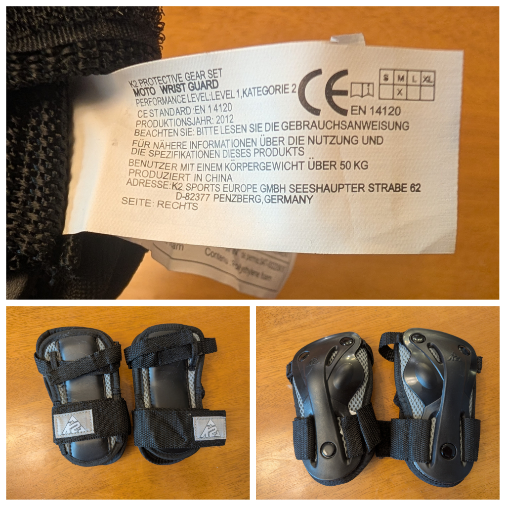 K2 Rollerblades (womens size 9) & 2 sets of wrist guards - photo 4