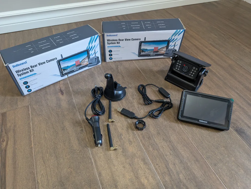 Brand New DoHonest Wireless Backup Camera For Sale image indicator(6)