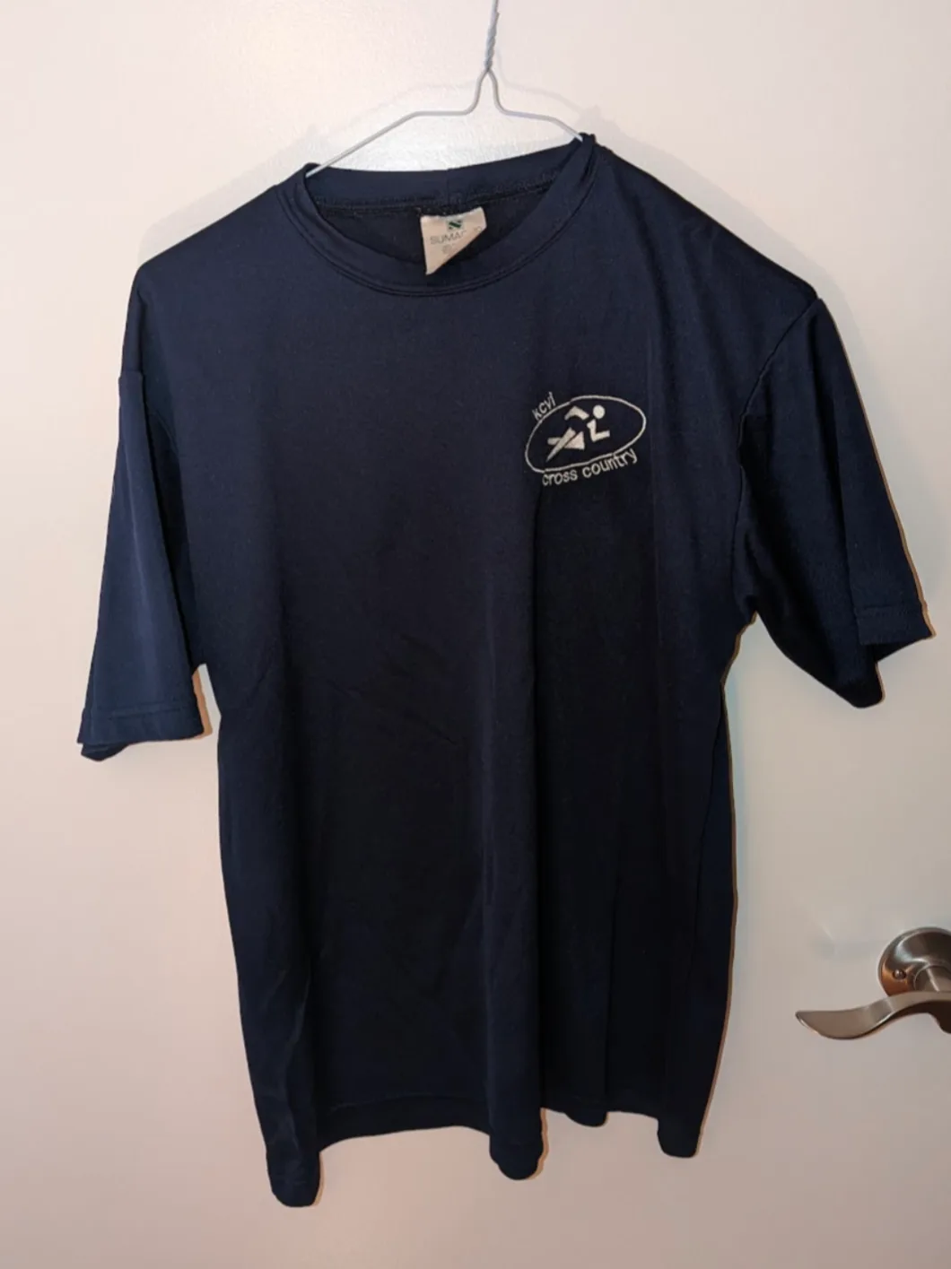 Sumaggo Cross Country Navy T-Shirt Quick Dry- Size Men's Small thumbnail
