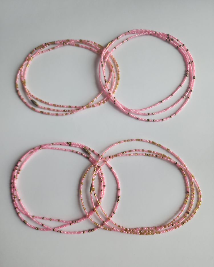 (4pcs set ) Single Waist Beads - Various Colors - photo 4