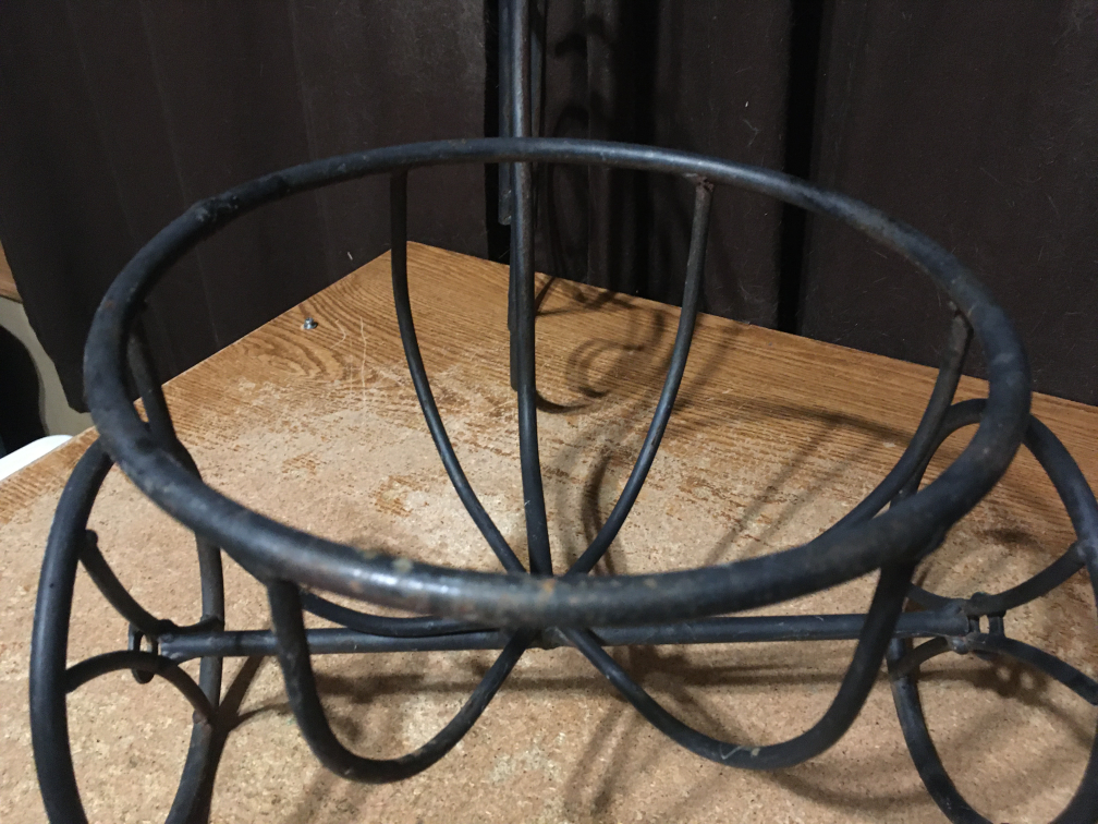 Metal Decorative Bicycle Planter stand - photo 2