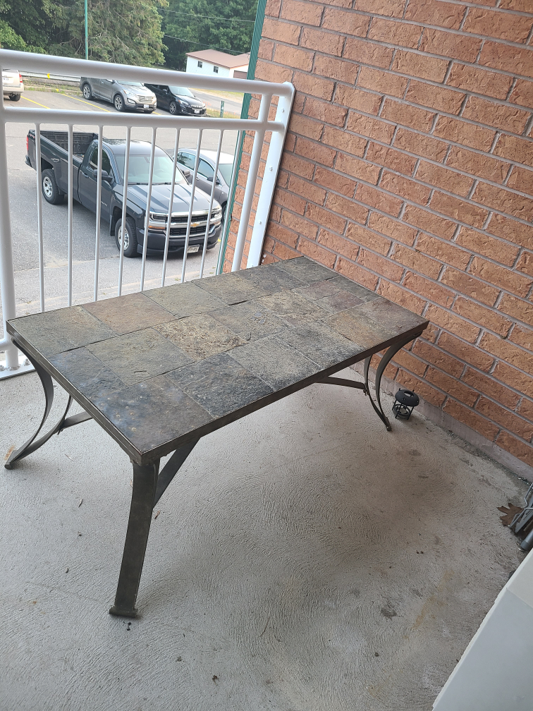 Tile Top Coffee Table - photo 3
