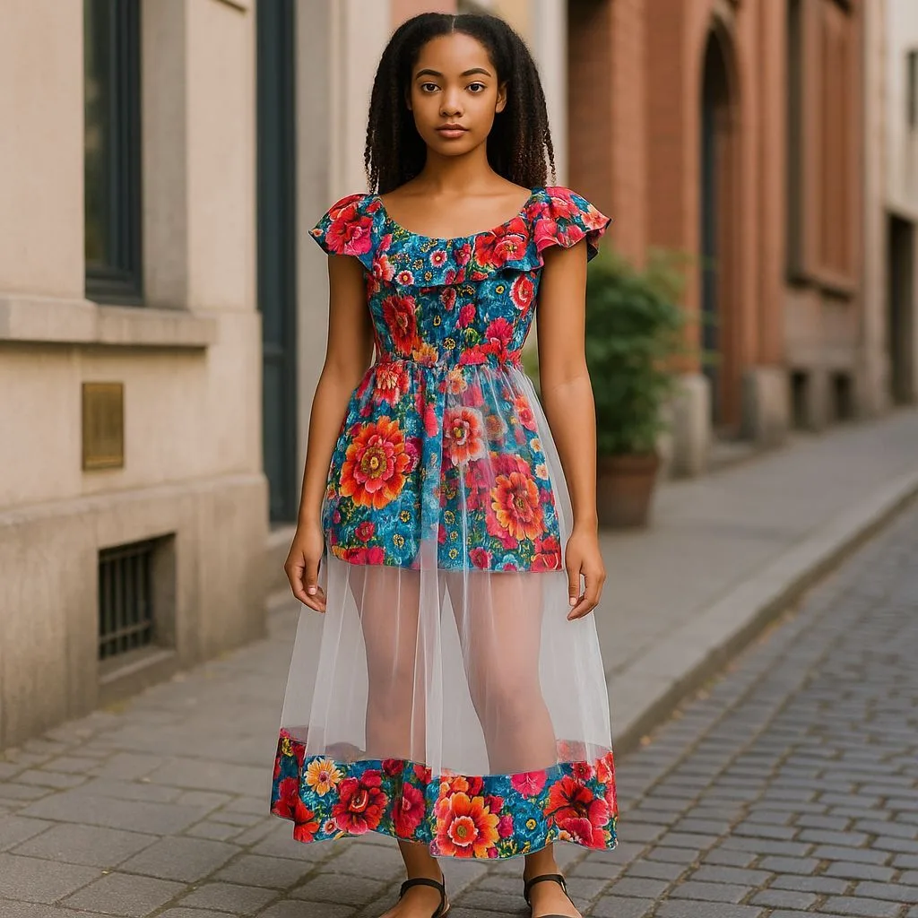 Floral Print Dress thumbnail
