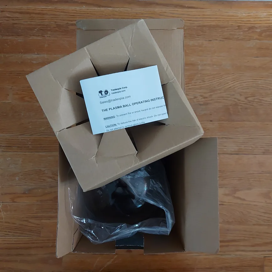 As NEW - Plasma Ball Lamp image indicator(5)