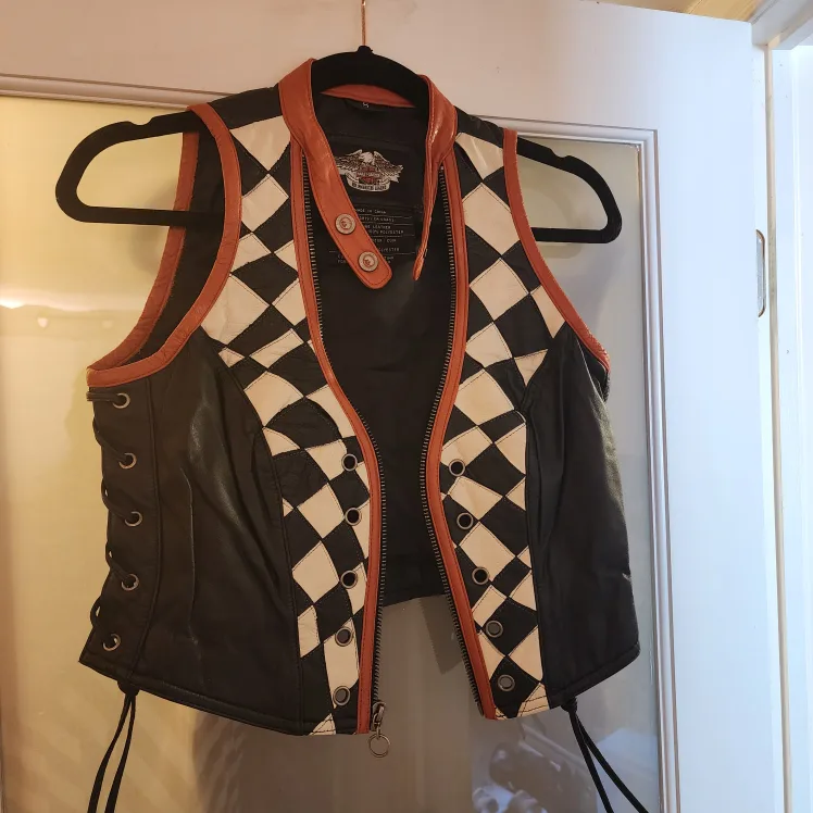 Harley-Davidson Leather Vest - Size S image indicator(6)