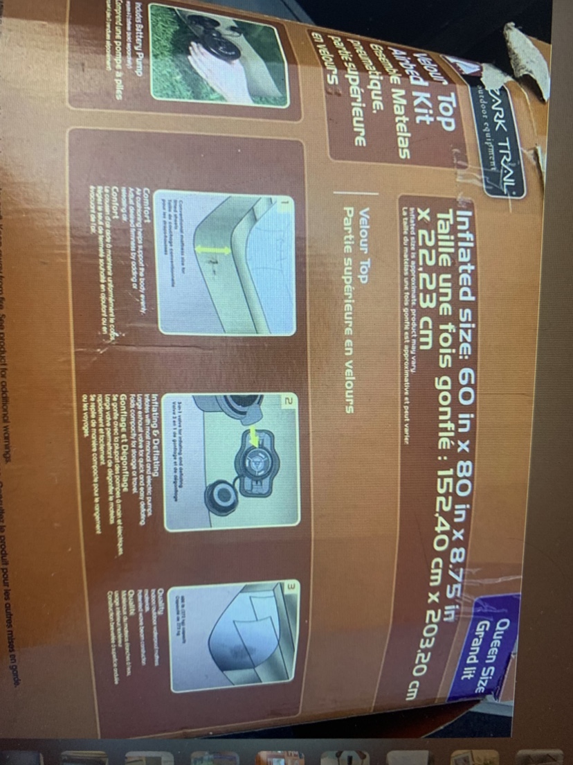 Ozark Queen sz. Air Mattress - photo 2