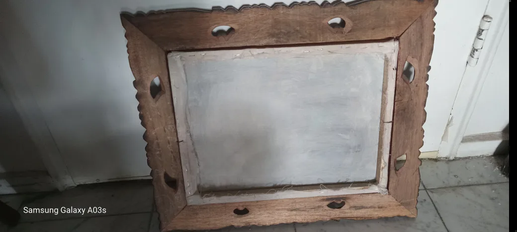 Balinese Painting in Ornate Wooden Frame image indicator(5)