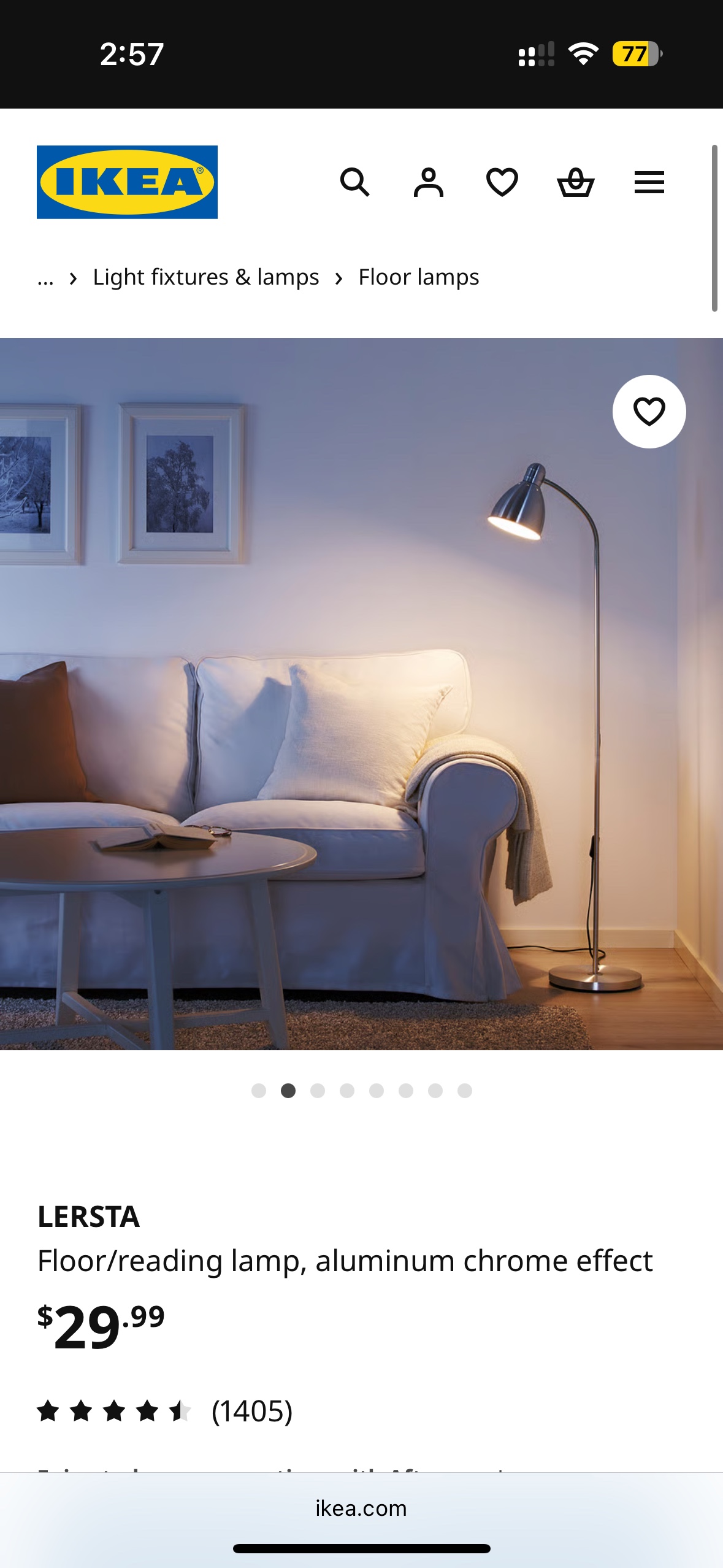 IKEA Reading Lamp - photo 3