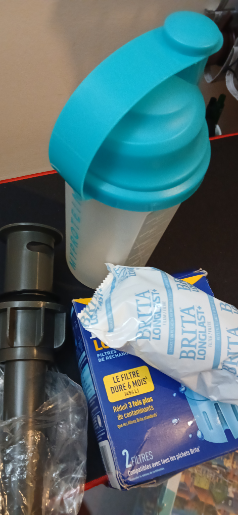 Brita Longlast+ Filters & Myprotein Shaker