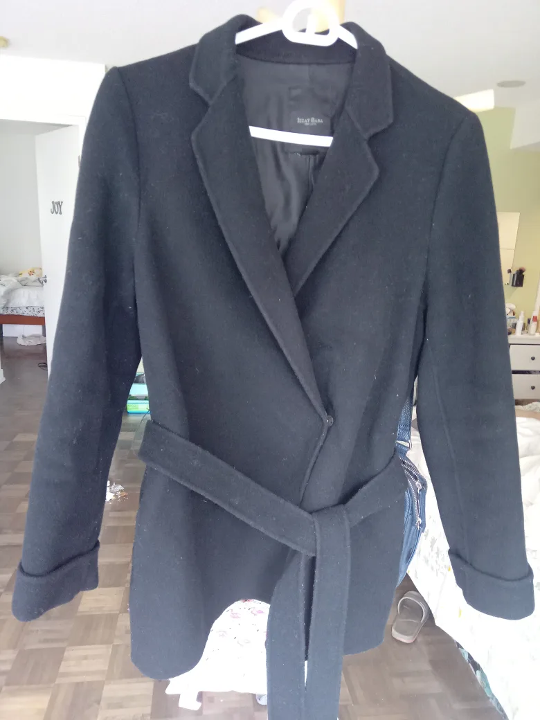 Izzat Baba New York Black Coat thumbnail