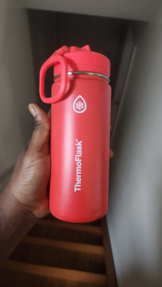 ThermoFlask Water Bottle - Red