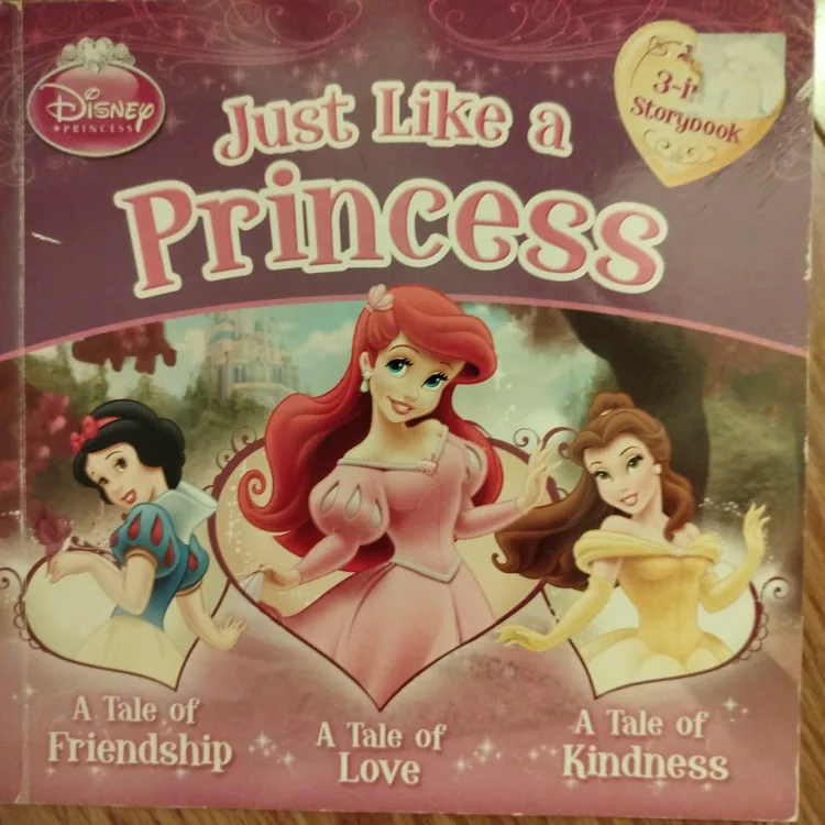 Disney Princess 'Just Like a Princess' Storybook thumbnail