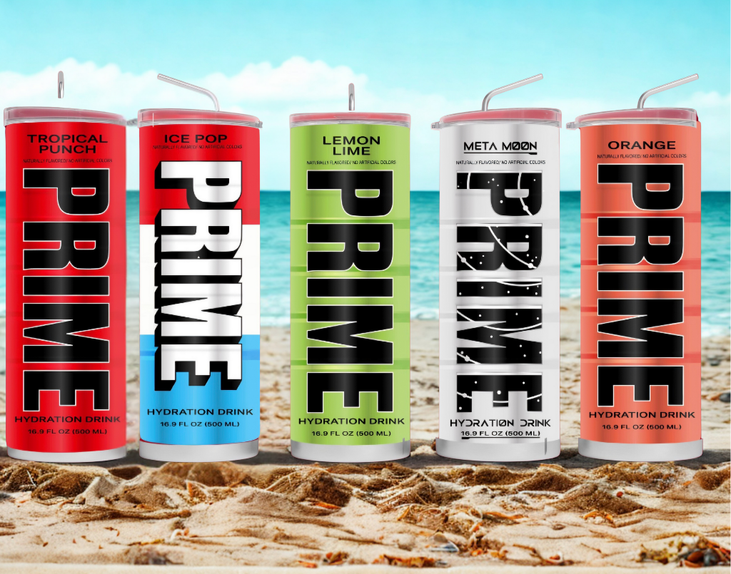 PRIME Energy Drink 20oz Tumbler
