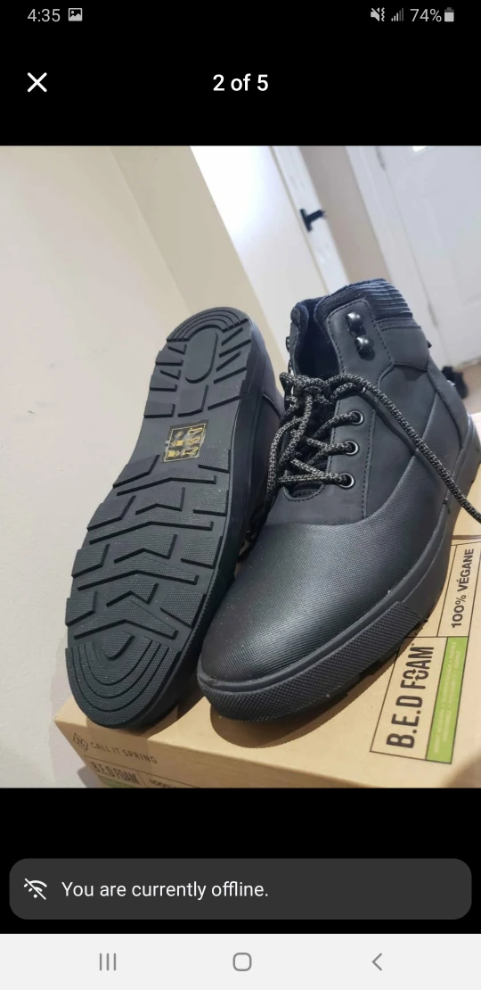 Call It Spring Black Vegan Boots - photo 4