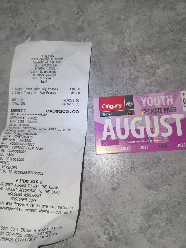 youth bus pass