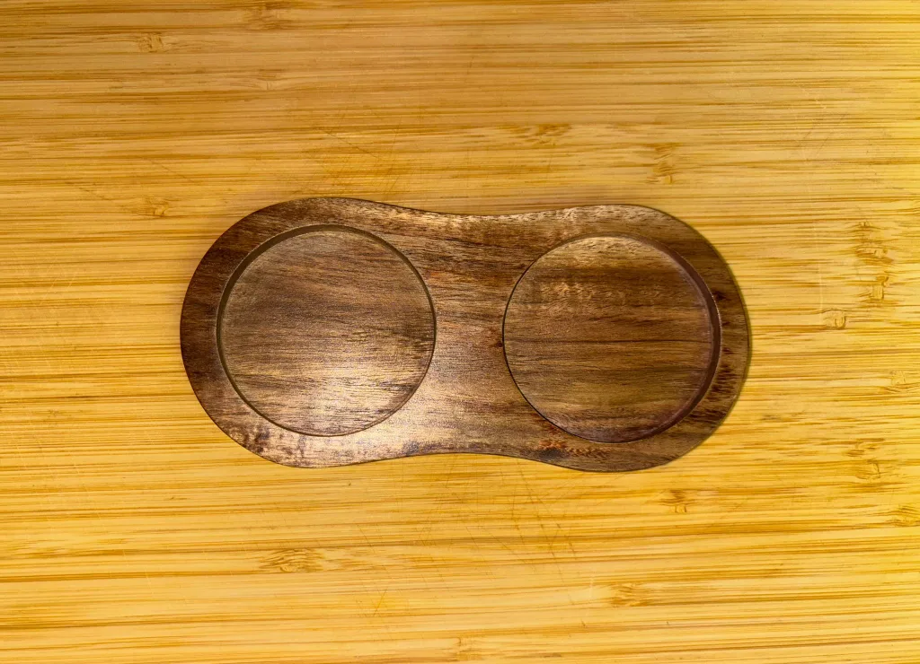 DeroTeno Wood Salt & Pepper Mill Tray thumbnail