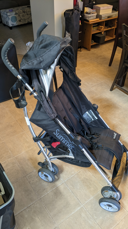 Summer Infant Black Stroller