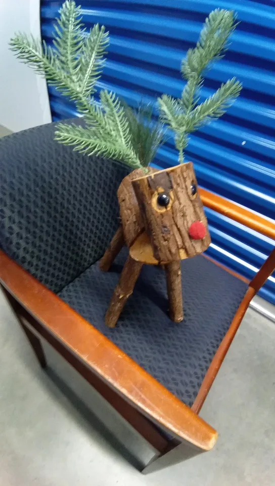 🧡Handmade Wooden Reindeer Christmas Decoration image indicator(2)