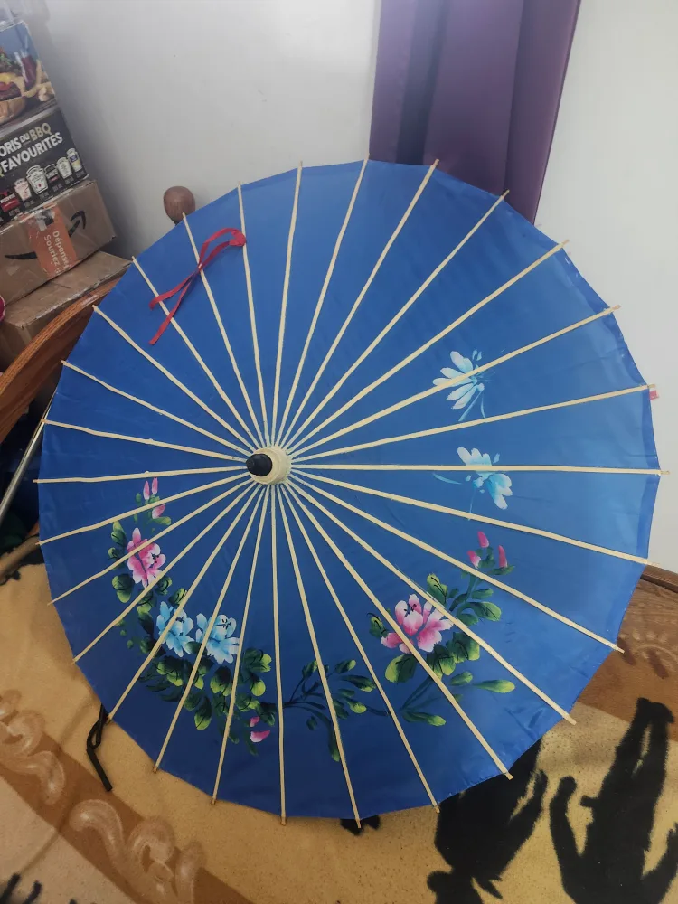 Blue Decorative Umbrella thumbnail