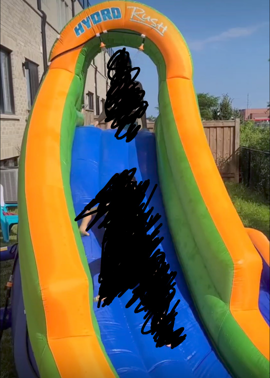 Blast Zone Hydro Rush 19x11 Inflatable Water Park - photo 2