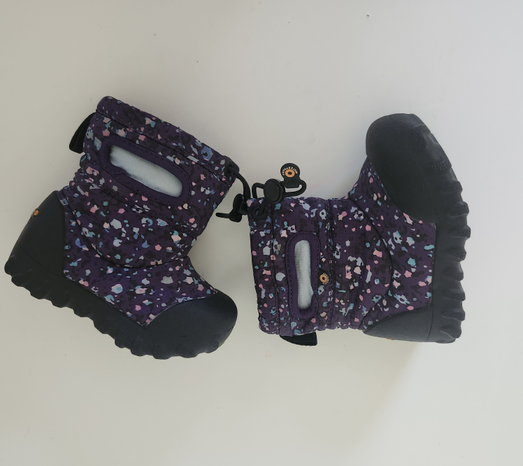 BOGS  baby Kid Purple Winter Snow Boots 6 US I 22°F/-30°C - photo 3