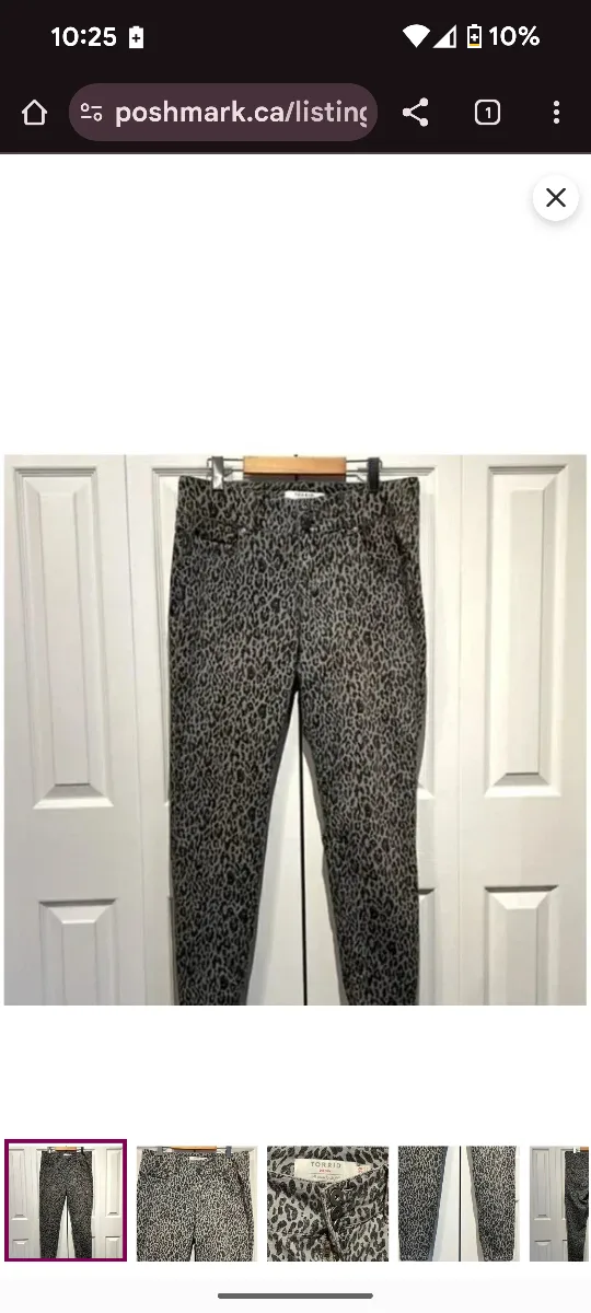 Torrid Denim Jeggings Size 12R thumbnail