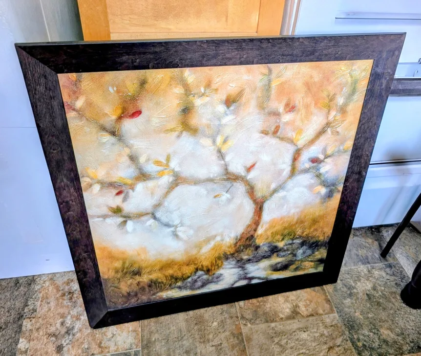 IKEA Framed Wall Art - Tree Painting thumbnail