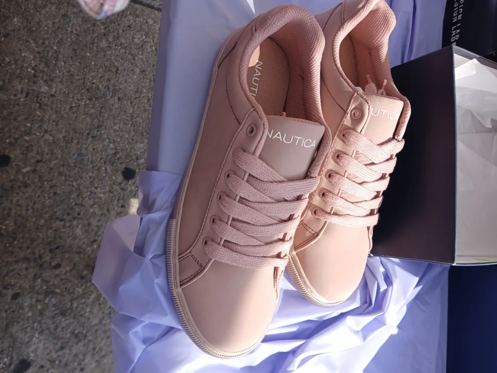 Nautica Pink Sneakers with Box image indicator(2)