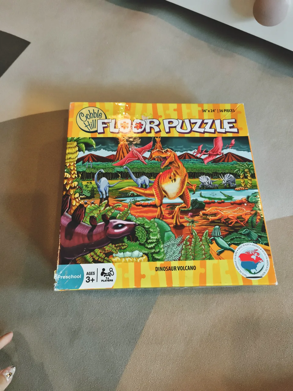 4 kinds of Dinosaur Puzzles: Melissa & Doug, Montoy, Jar Melo image indicator(7)