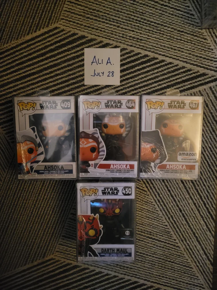 Star Wars Funko Pops - Ahsoka & Darth Maul thumbnail