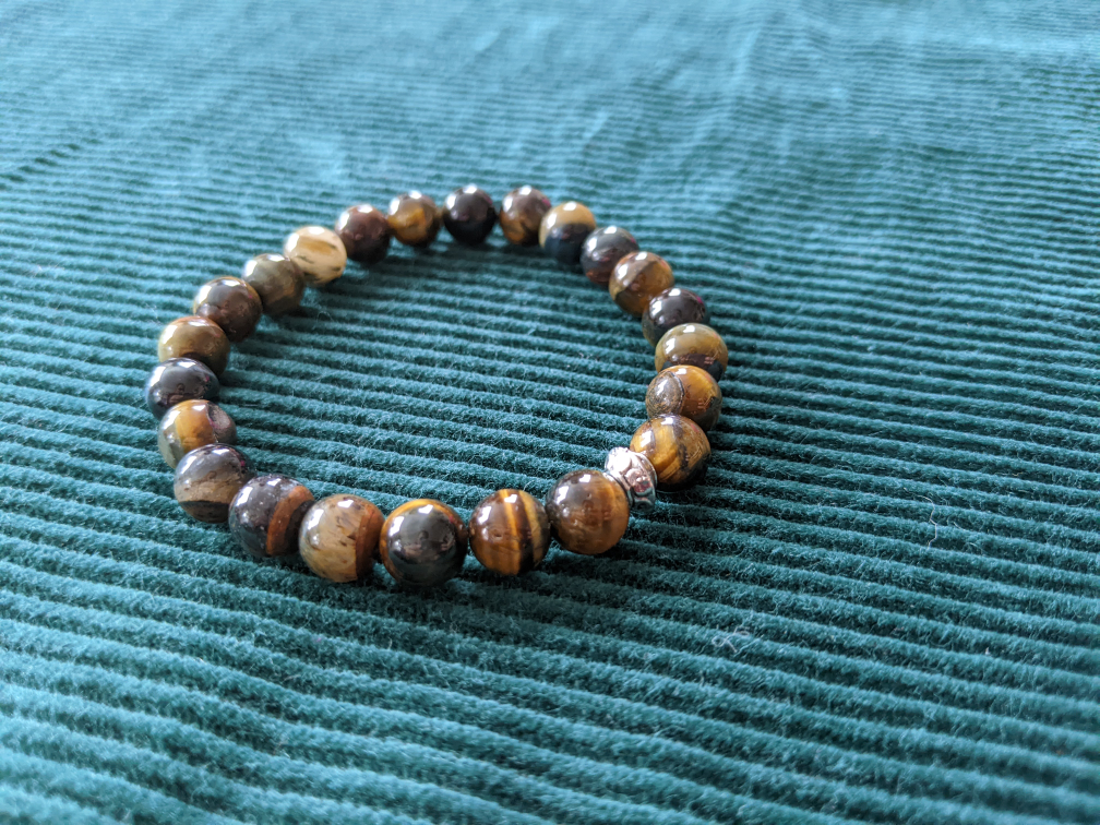 Tiger's Eye Beaded Bracelet