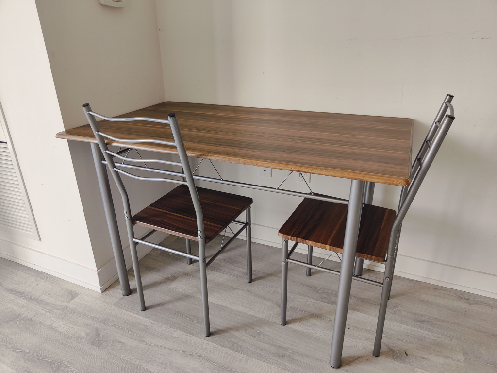 Dining Table with 2 Chairs - photo 2
