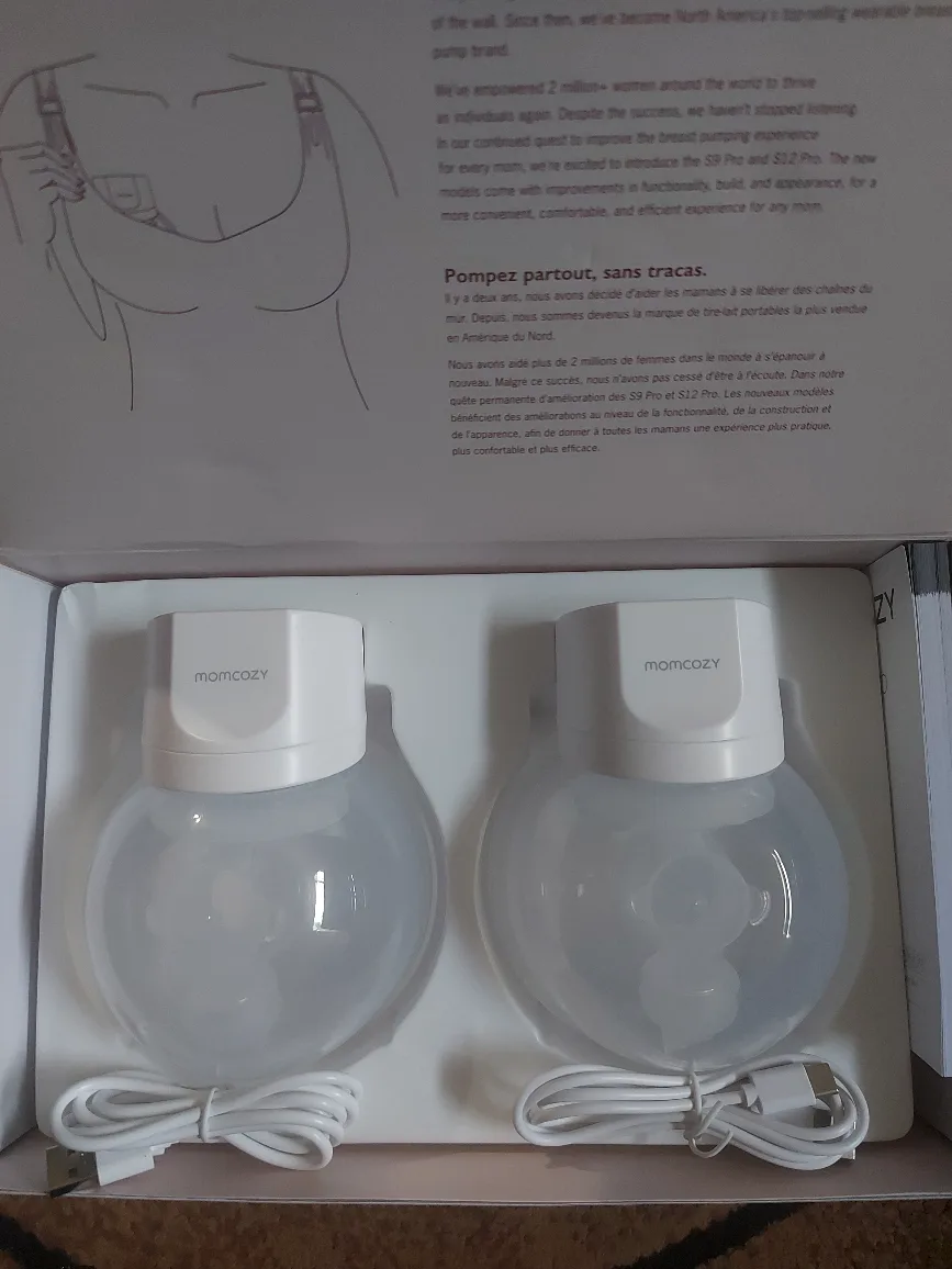Momcozy S12 Pro Wearable Breast 2 Pump - image indicator(2)