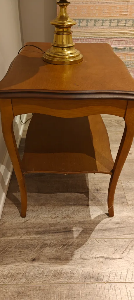 Vintage Wooden Side Table 2 available thumbnail