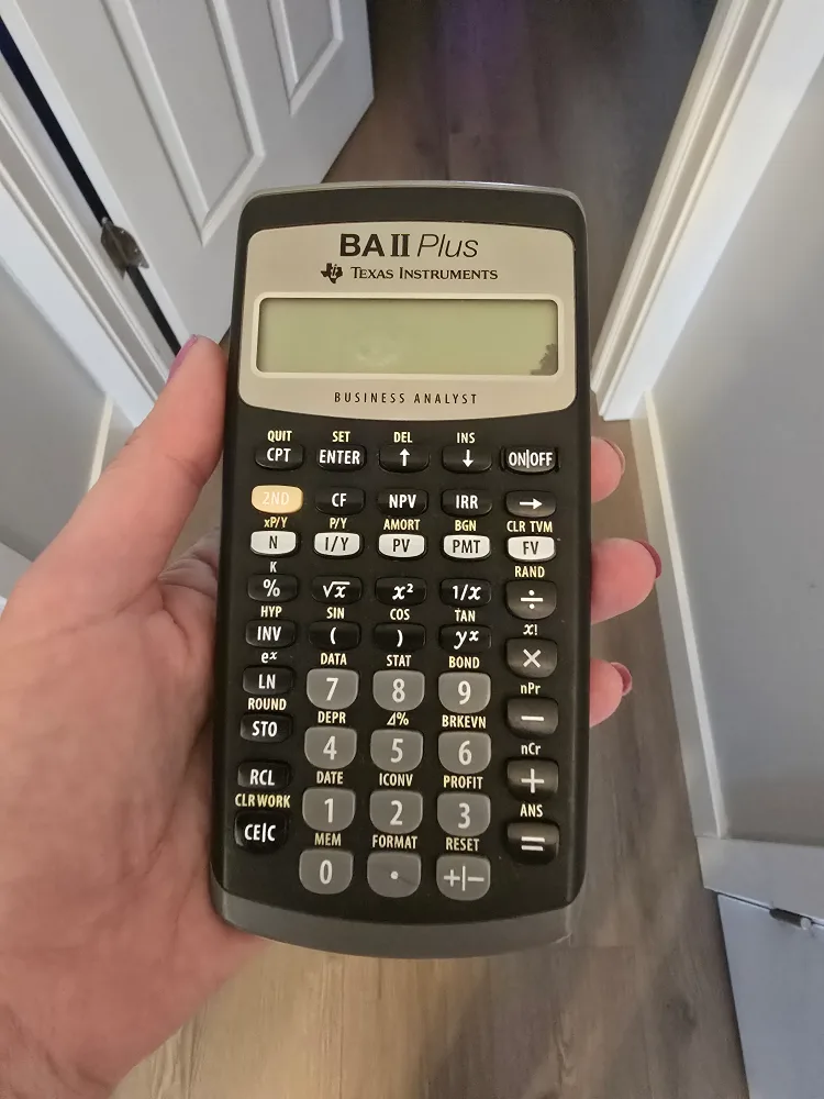 Texas Instruments BA II Plus Calculator thumbnail
