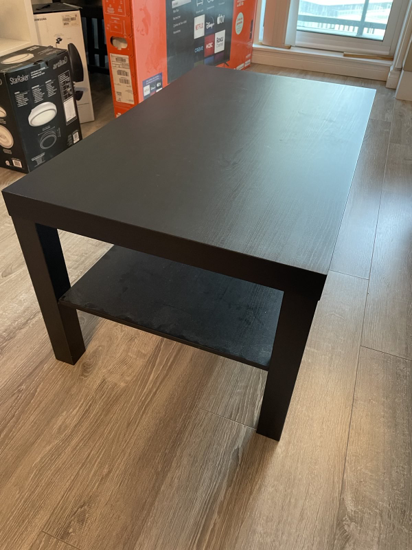 IKEA Lack Coffee Table - Black-Brown