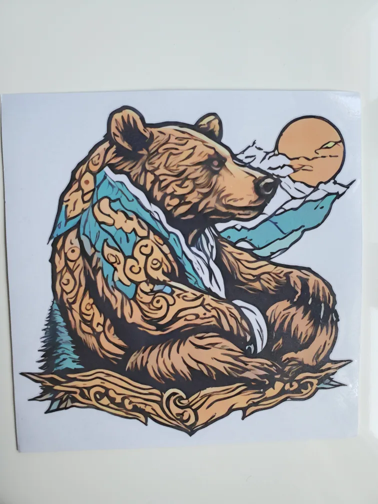 nature outdoors styles vinyl waterproof stickers thumbnail
