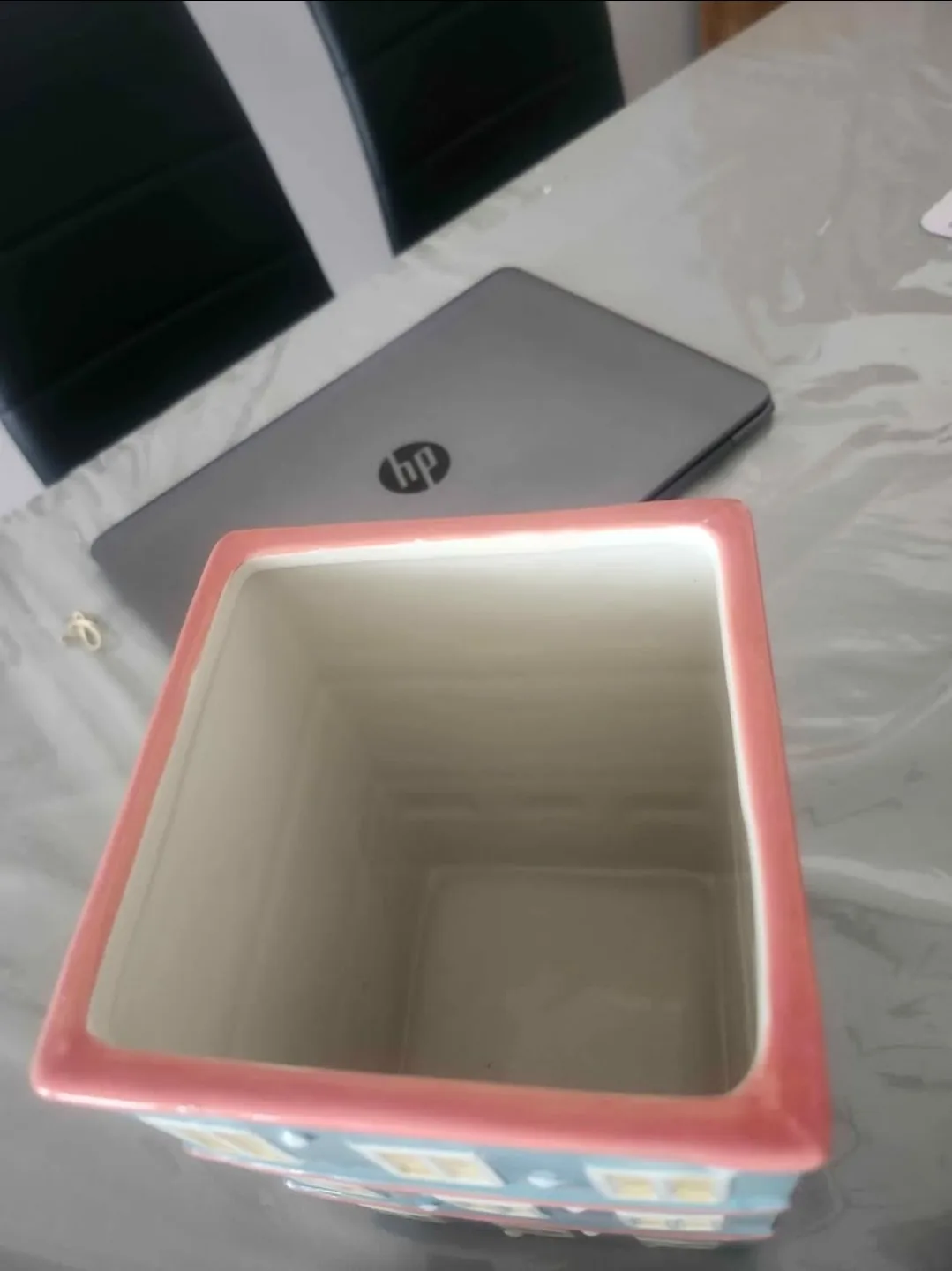 "Ceramic Christmas House Set – Cookie Jar + Salt & Pepper" image indicator(4)