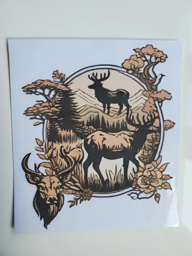 nature outdoors styles vinyl waterproof stickers image indicator(6)