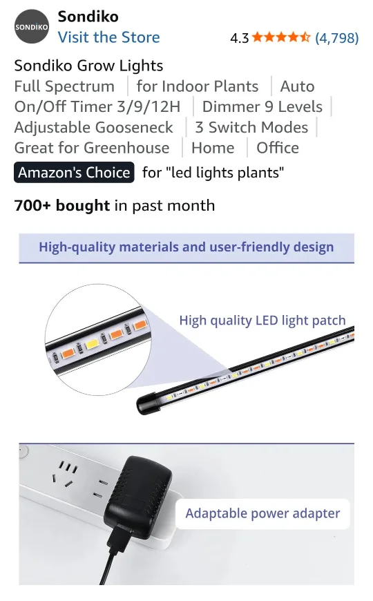 Grow Lights image indicator(8)