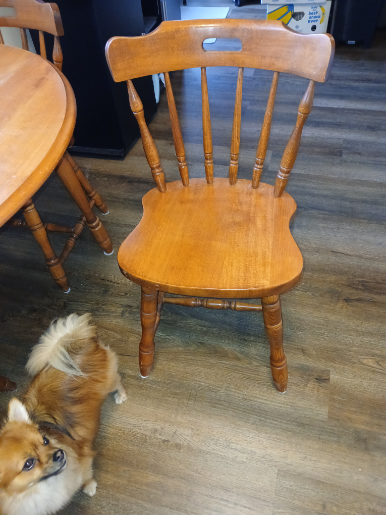 Wooden Table with 3 Chairs URGENT MOVING SALE - photo 4