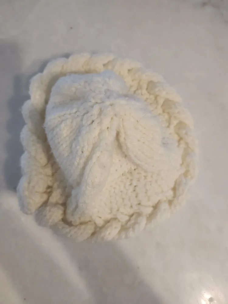 Assorted Knit Hats - Green, Purple, White image indicator(5)