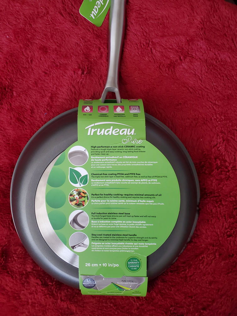 New Trudeau Pure 26cm/10inch Ceramic Fry Pan - photo 4